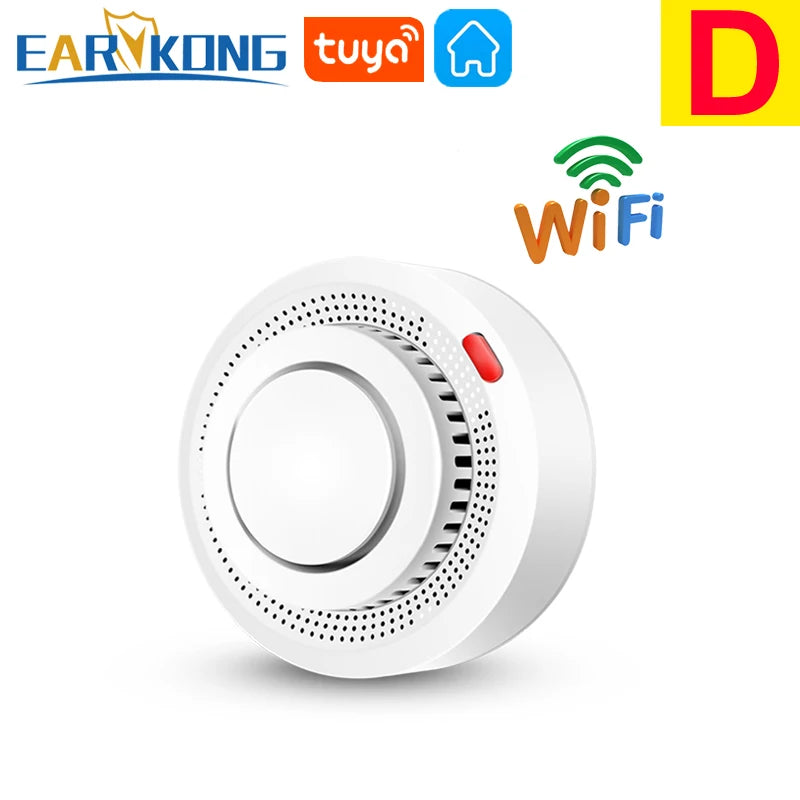 WiFi Smoke Sensor Alarm Fire Protection