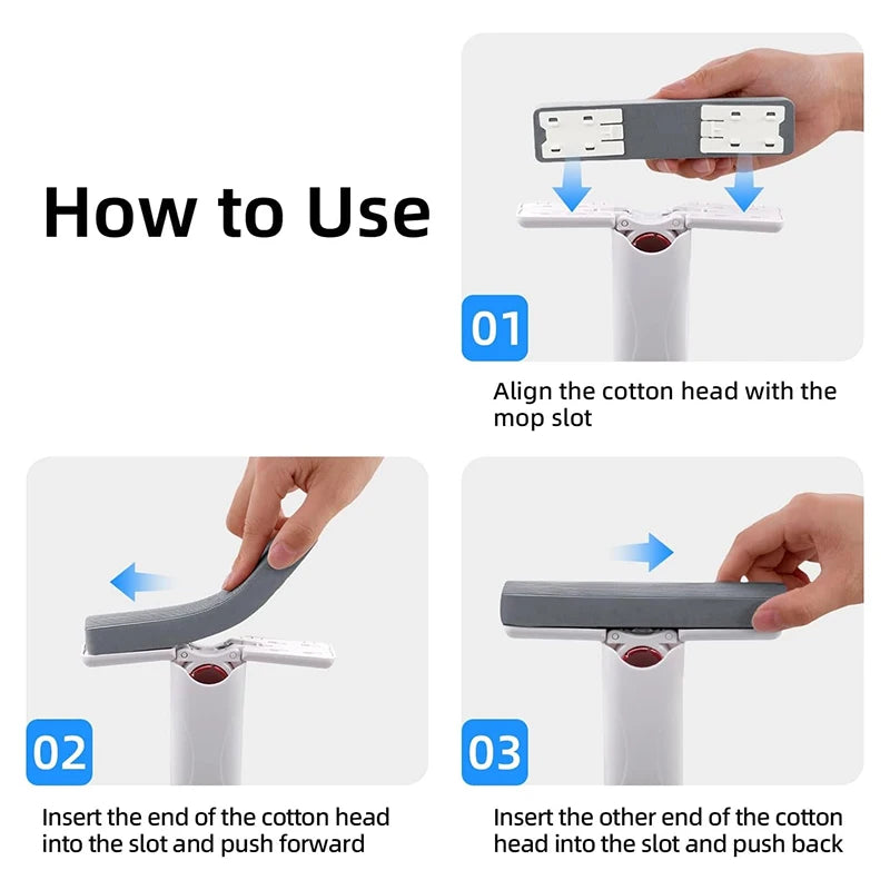 Mini Mop Portable Self-Squeeze Small Mops Self Wringing Mop Strong Absorbent Sponge Mops Desk Window Car Clean Tools