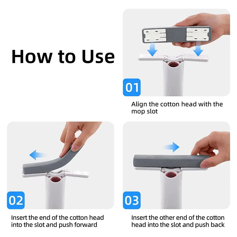 Mini Mop Portable Self-Squeeze Small Mops Self Wringing Mop Strong Absorbent Sponge Mops Desk Window Car Clean Tools