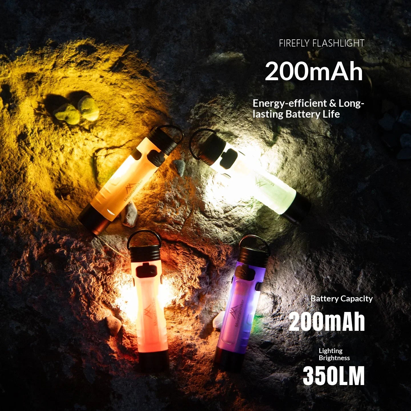 LED Camping Lantern, Outdoor Camping Ambiance Light, Ultra-Long Battery Life, Portable Hanging Light