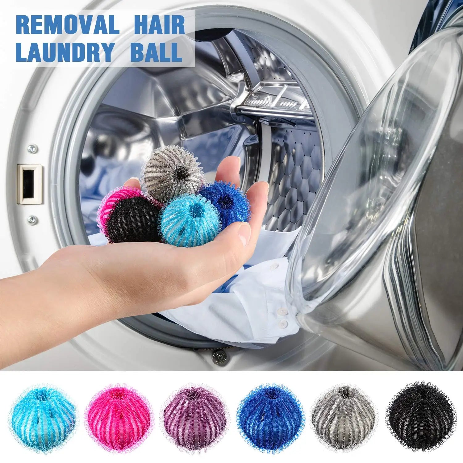 "Pet Hair Remover for Laundry