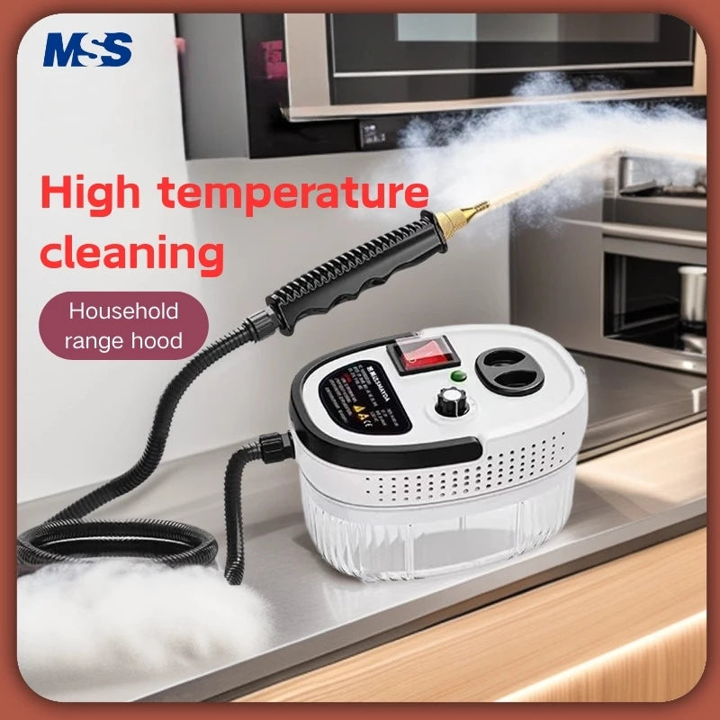 "2500W Steam Cleaner for AC, Kitchen, & Hood – 6 Speeds, 110V US / 220V EU