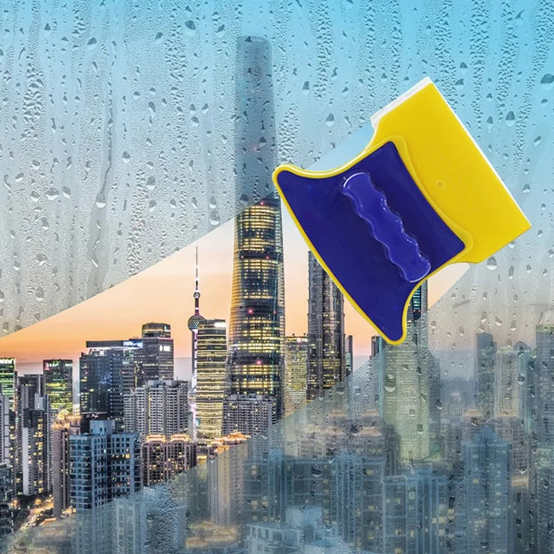Magnetic Double Sided Window Cleaner Efficient Glass Wiper for Home and Office Window Cleaning Tools