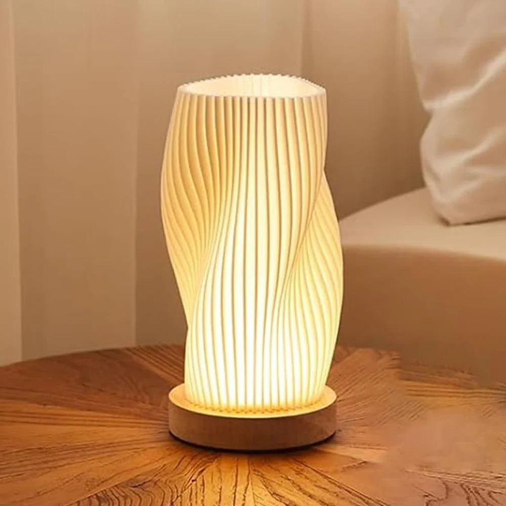 Vintage Boho Table Lamp – Cozy, Warm Lighting for Bedroom, Nightstands & Desk