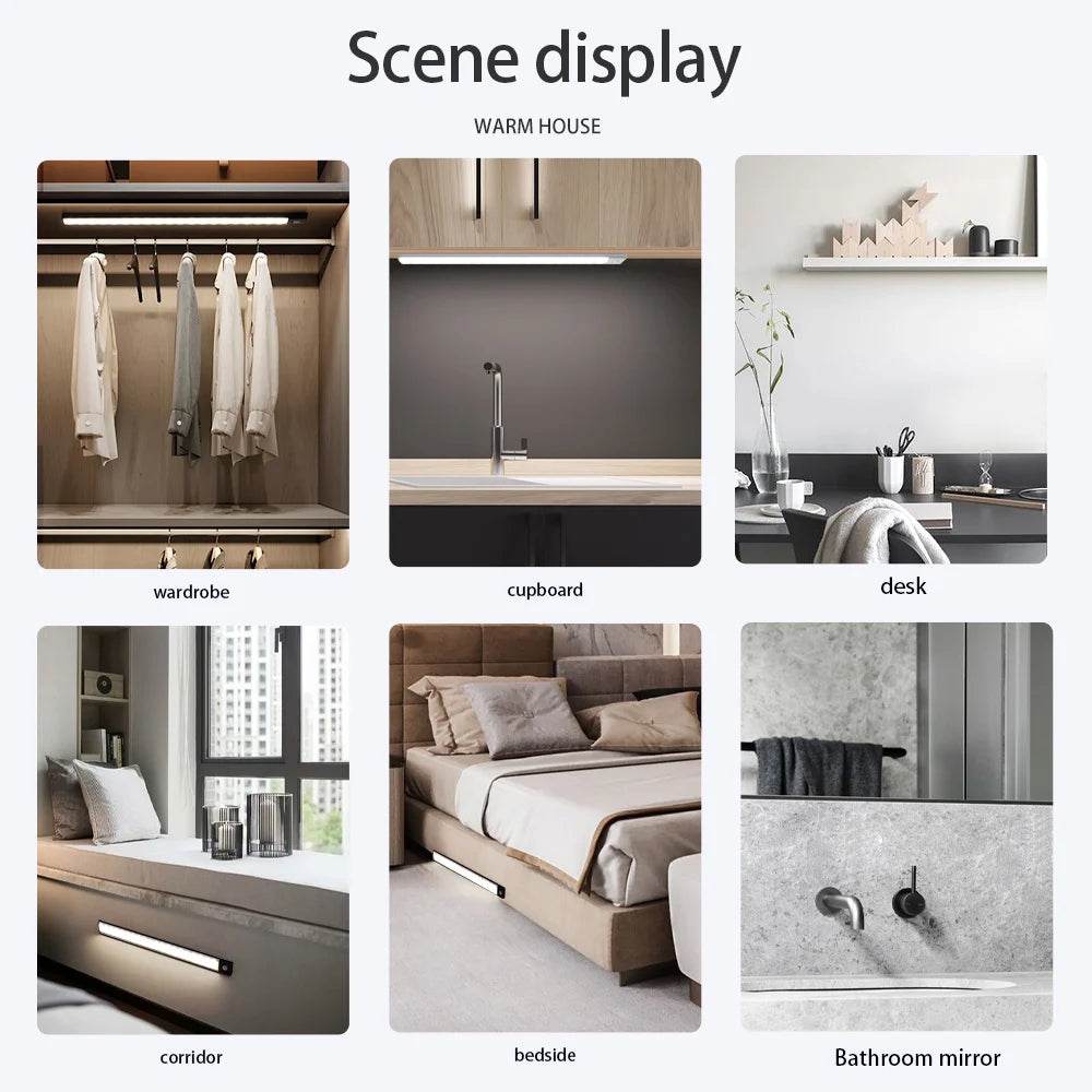 Wireless Motion Sensor LED Night Light