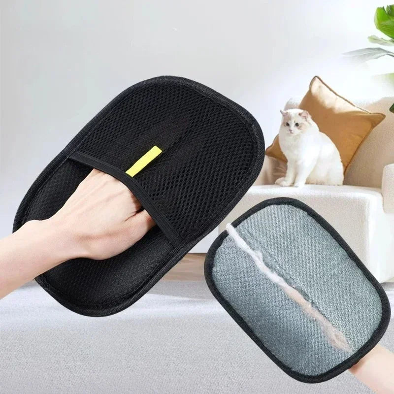 Portable Washable Pet Hair Remover Gloves