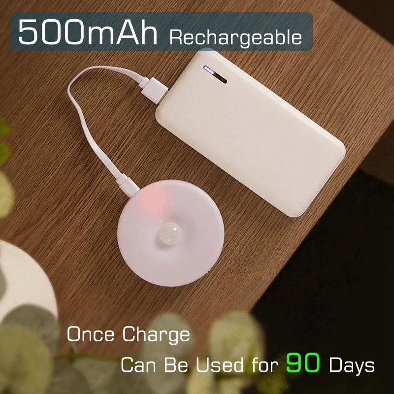 Motion Sensor Light USB Rechargeable Night Light