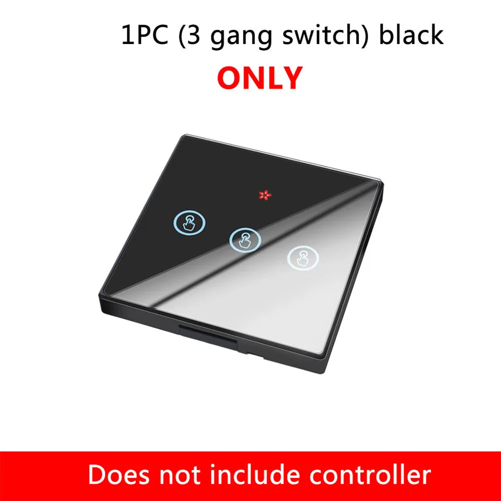 GERMA Smart Touch Light Switch with 433MHz Remote