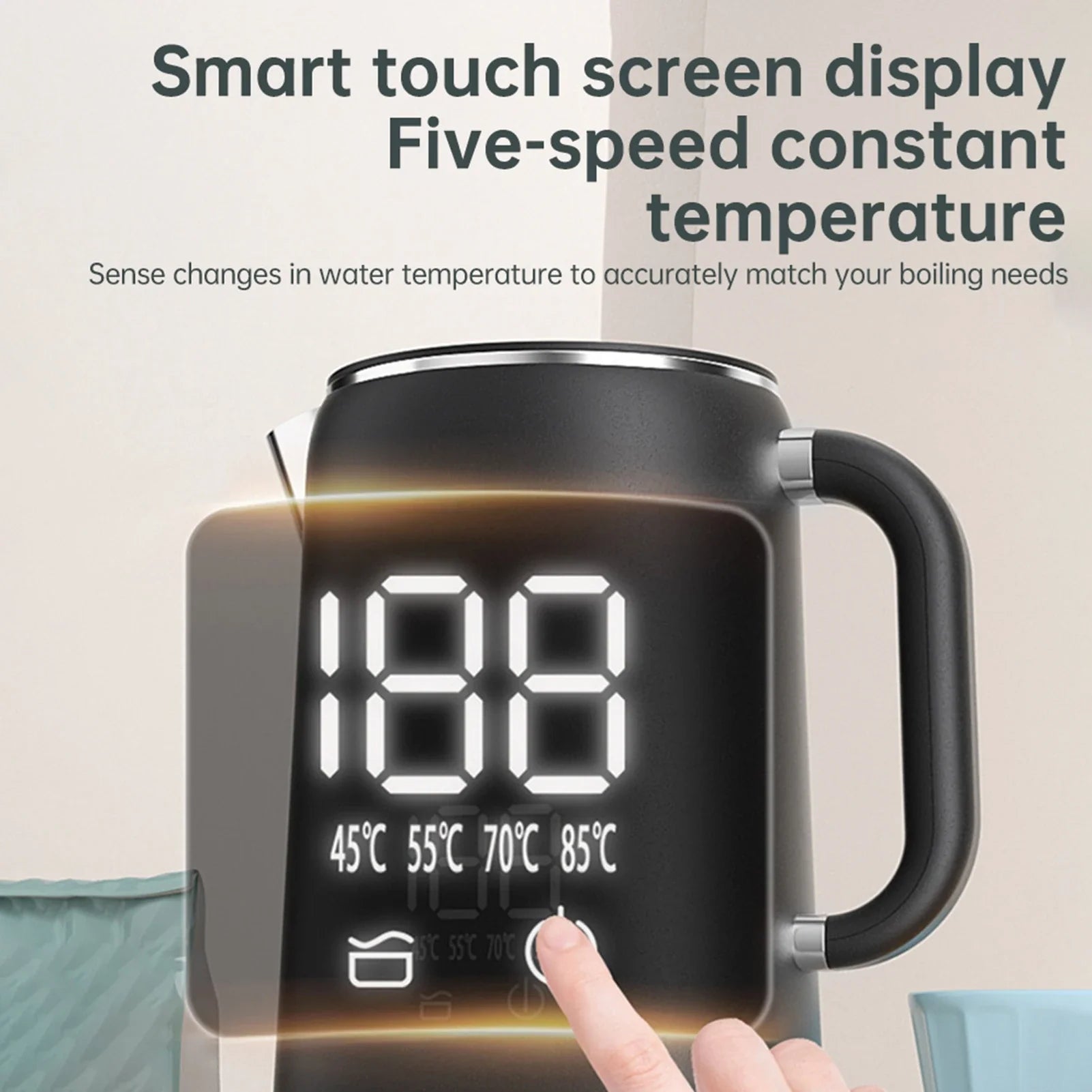Electric Kettle 1.7L Large Capacity