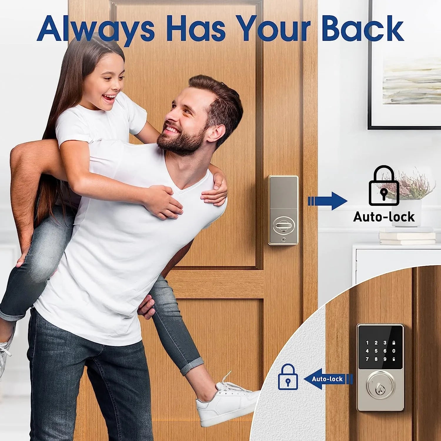 Smart Keyless Door Lock with Keypad