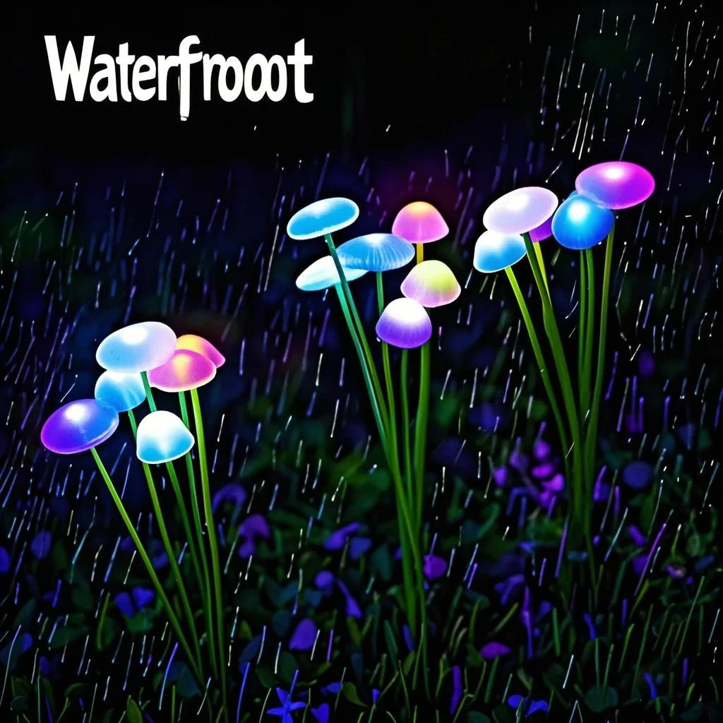 Solar Garden Lights Solar LED Lights Outdoor Waterproof with Mushroom for Outside Pathway Patio Yard Decor Gifts