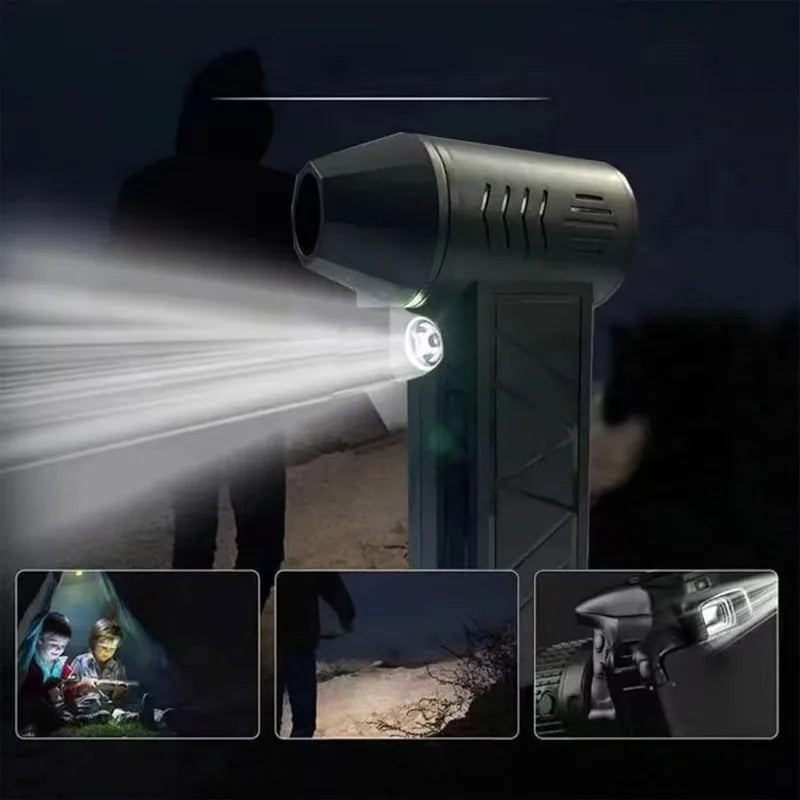130,000RPM Turbo Jet Blower – Powerful Air Duster with Brushless Motor & Turbo Fan"