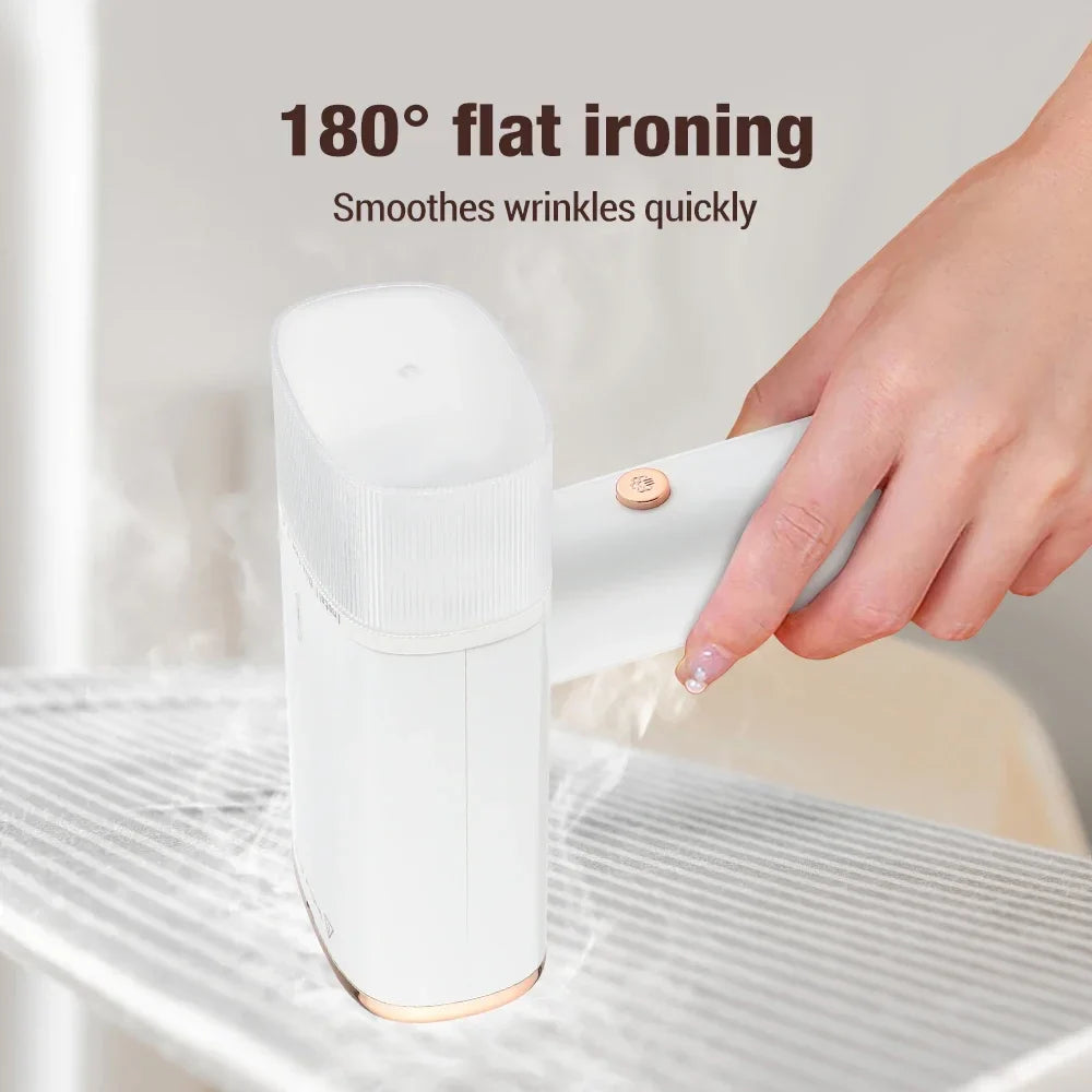 130ml Handheld Garment Steamer – 1000W Fast-Heat Steam Iron for Home & Travel"