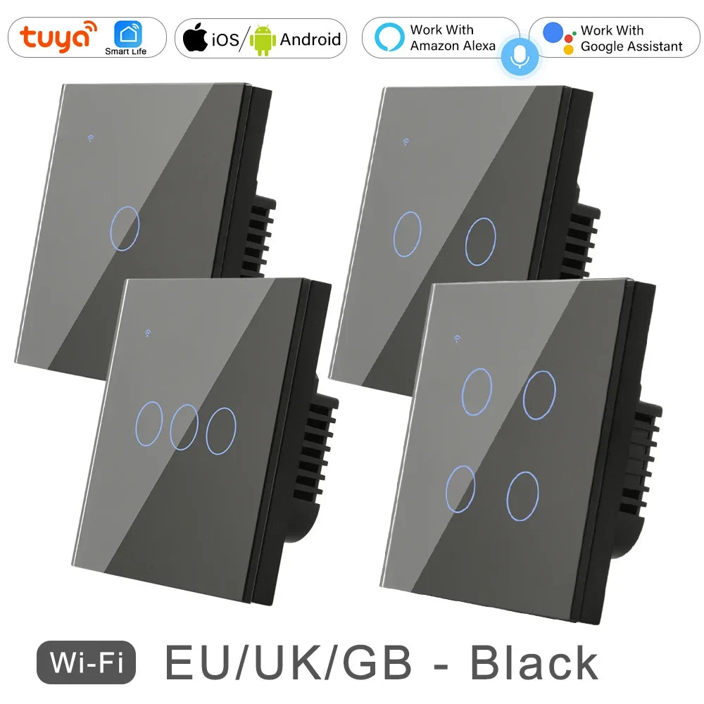 Tuya Smart Life WiFi Wall Touch Button 220V