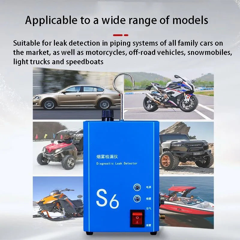 Smoke Leak Detector Car