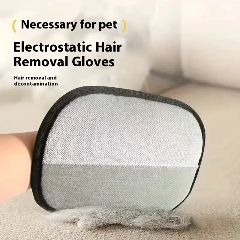 "Portable Washable Pet Hair Remover Gloves