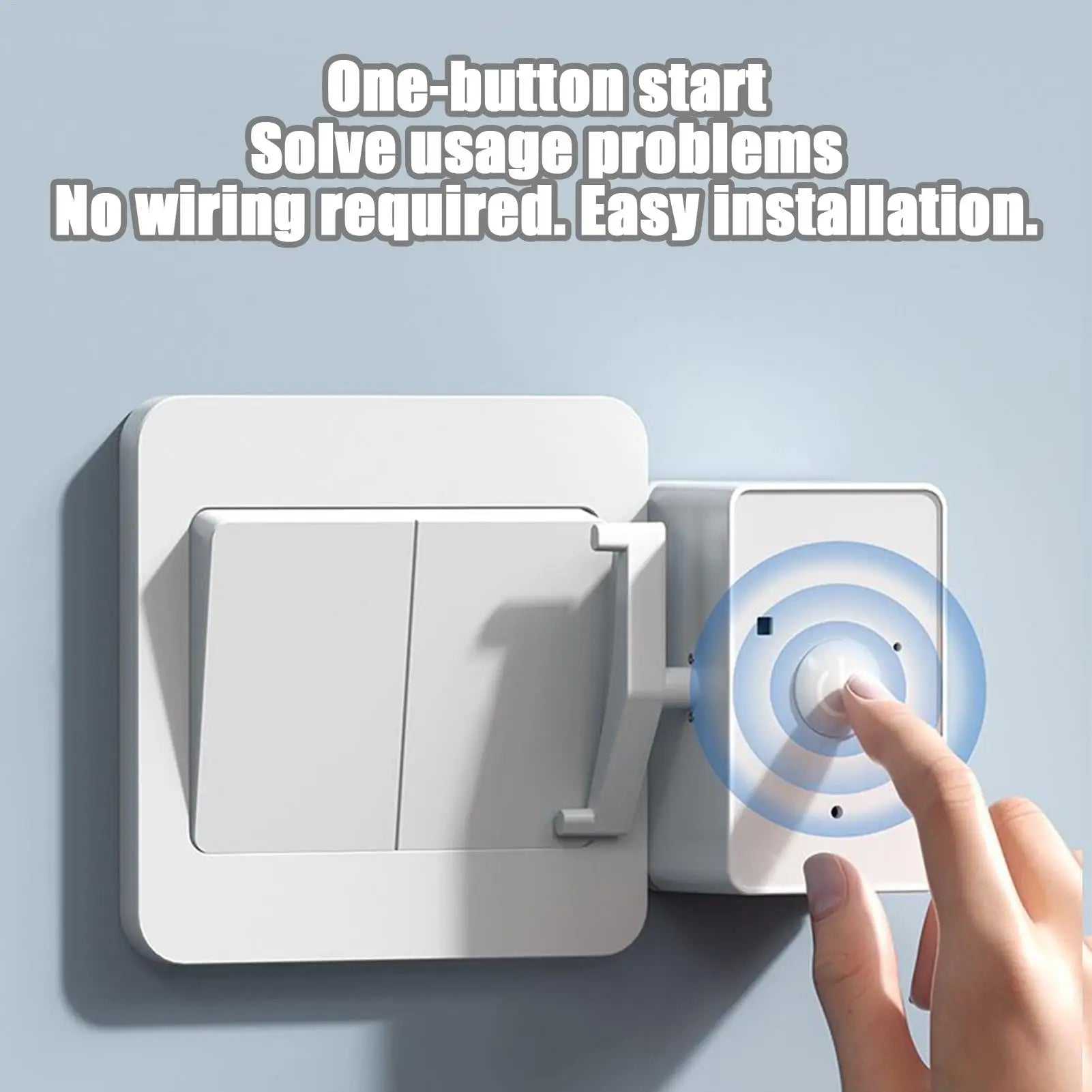 Smart Automatic Remote Control Button Pusher Wireless Switches Device for Home Dorm Lights No Wiring Needed Easy Install