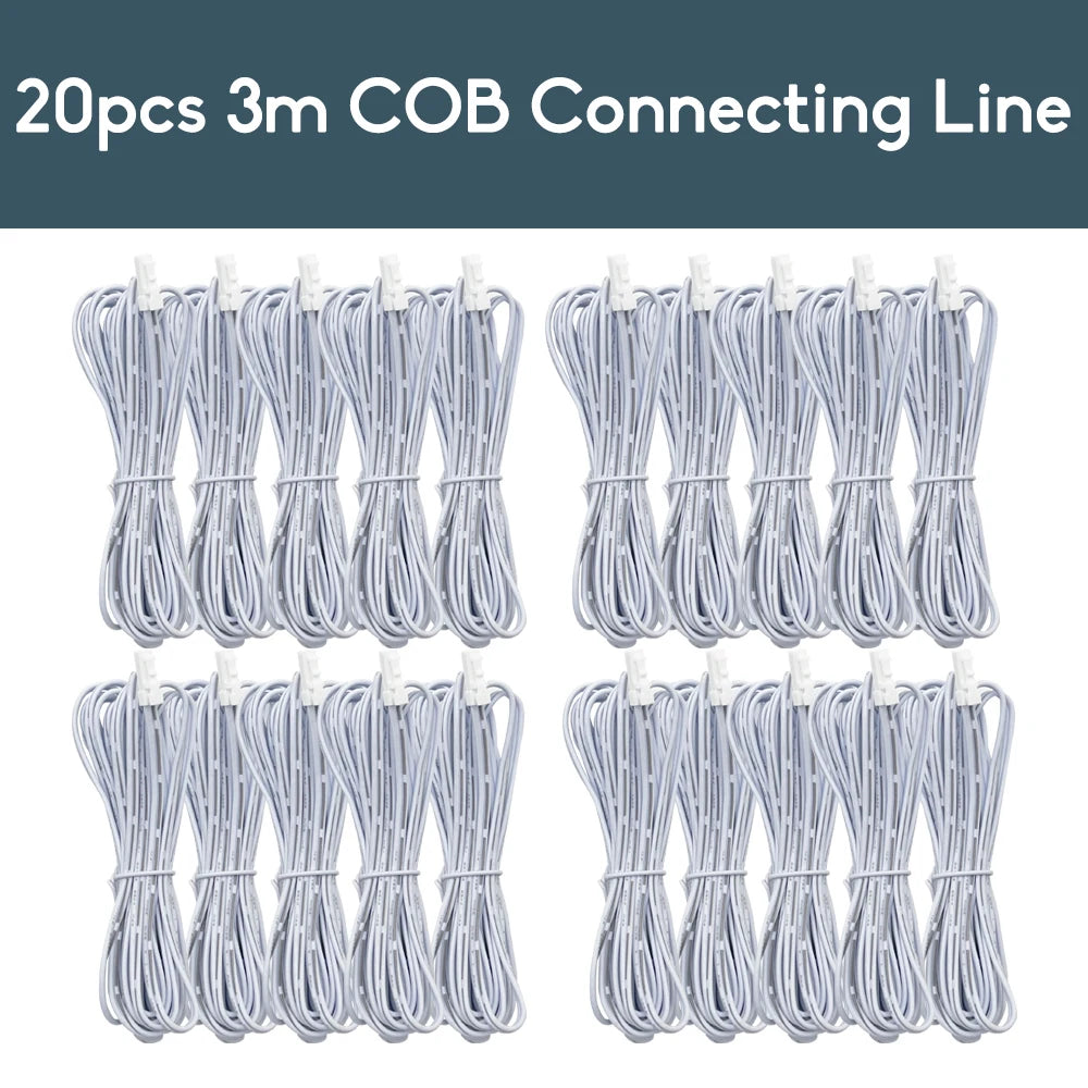 Smart Sensor Stair Light – 20-Step PIR Infrared LED Strip, Wireless & Dimmable"