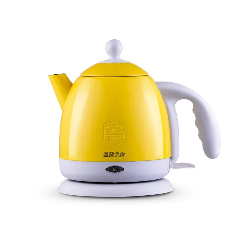 2022 new Household portable small capacity electric kettle household small automatic low power 1 liter kettle artifact EU US