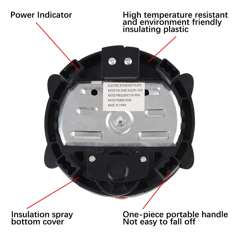 Mini Electric Heater Stove Hot Cooker Plate