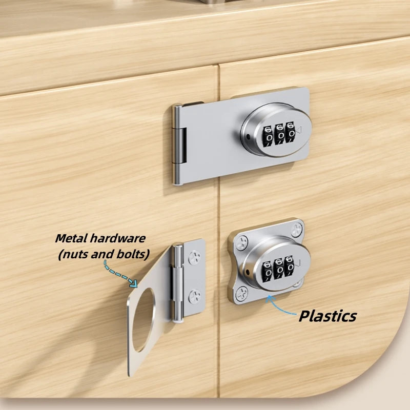 Mechanical Slide Latch Door Lock