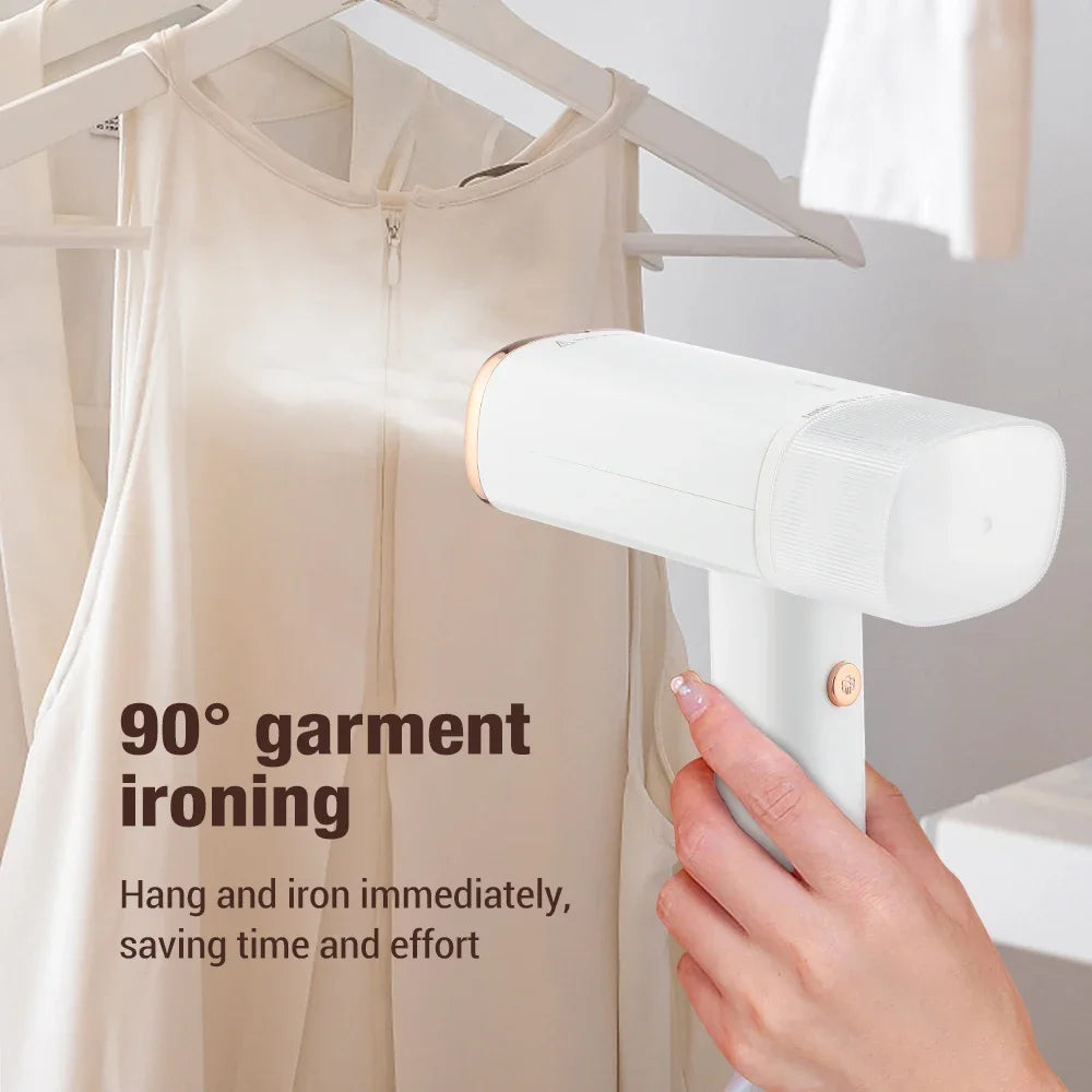 130ml Handheld Garment Steamer – 1000W Fast-Heat Steam Iron for Home & Travel"