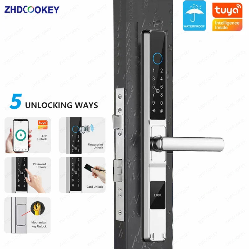 Smart Sliding Door Fingerprint Lock