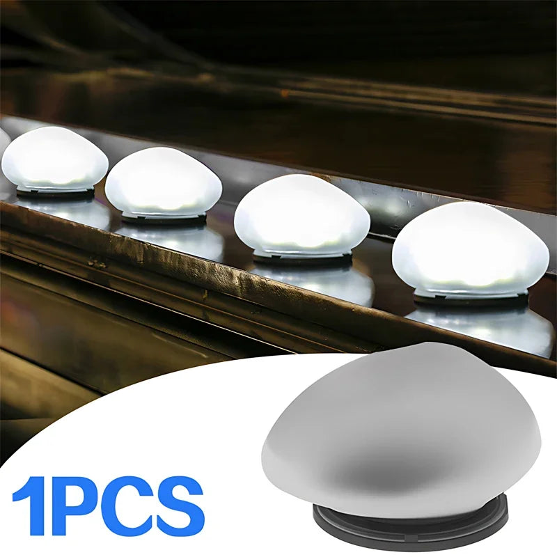 Solar Garden Lights Outdoor, Waterproof Solar Powered Stone Light,Outdoor Landscaping lights for Garden Pathway Yard Lawn light