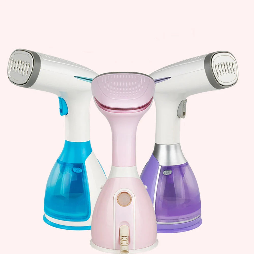 saengQ 1500W Handheld Garment Steamer – 280ml Portable Vertical Steam Iron"