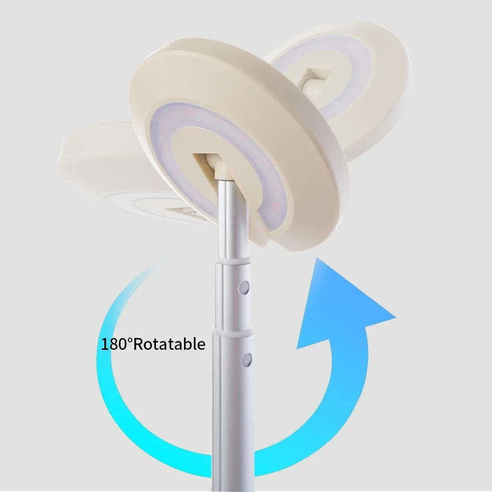 LED Camping Lantern,Rechargeable Tent Light,Portable Flashlight for Outdoors,Dimmable w/Battery Display,Adjustable Telescopic