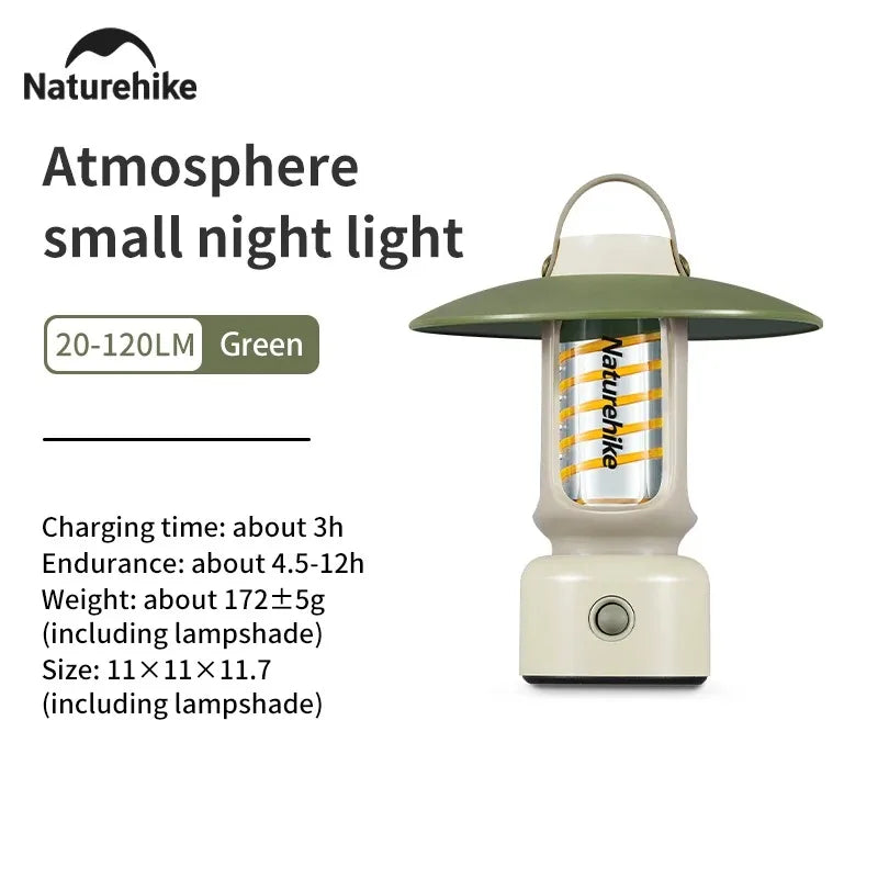 Naturehike Retro Lantern Atmosphere Light Camp Light Outdoor Camping Light Camping Horse Light Charging Tent Light Lighting