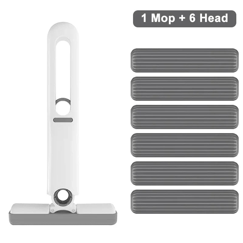 Mini Mop Portable Self-Squeeze Small Mops Self Wringing Mop Strong Absorbent Sponge Mops Desk Window Car Clean Tools