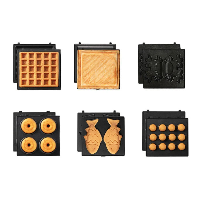 Sandwich Maker & Waffle Plates