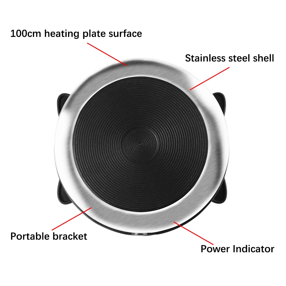 Mini Electric Heater Stove Hot Cooker Plate