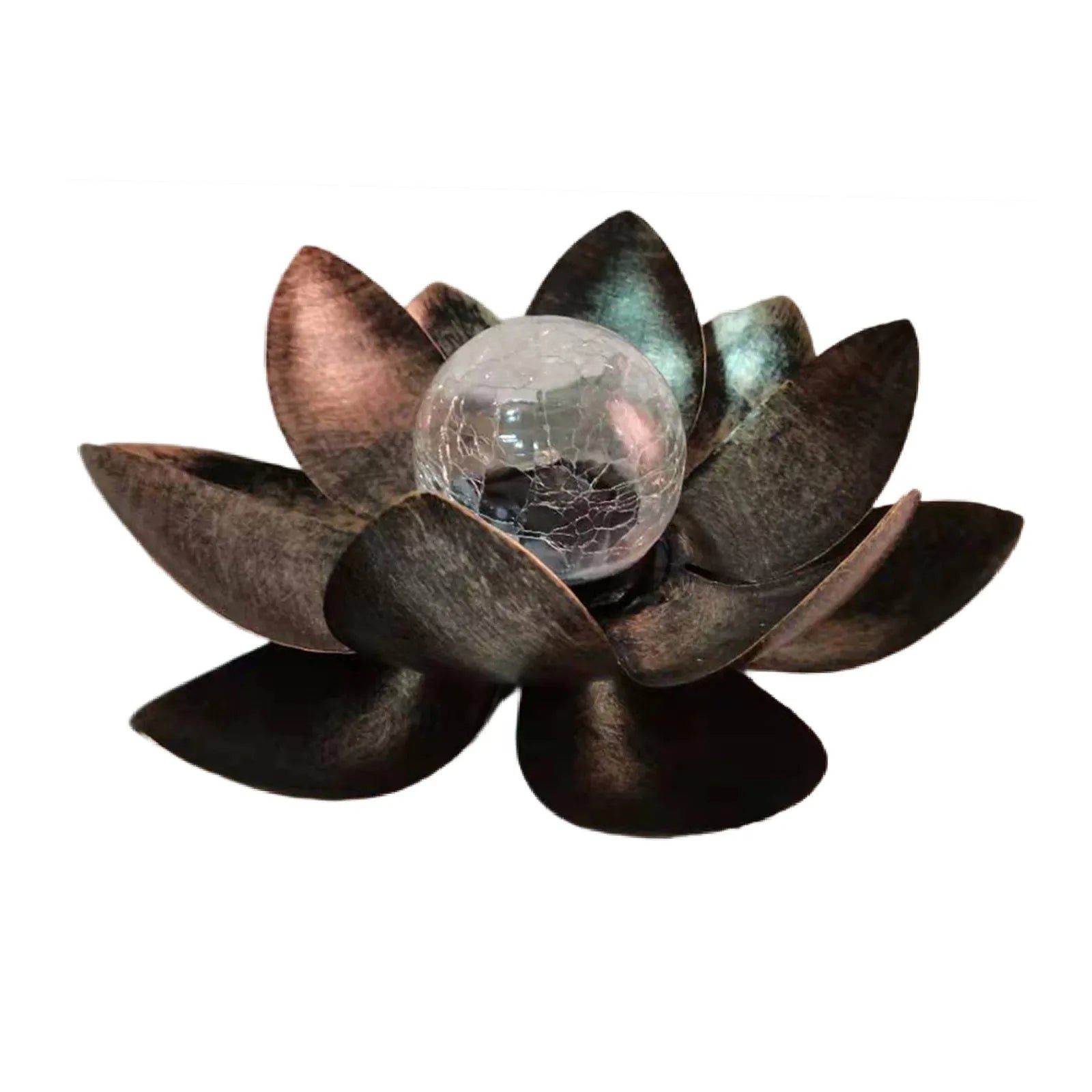 Solar Garden Lights Outdoor Waterproof LED Lotus Lamp Sunlight Yard Patio Lawn Path Driveway Decor Landscape Lights