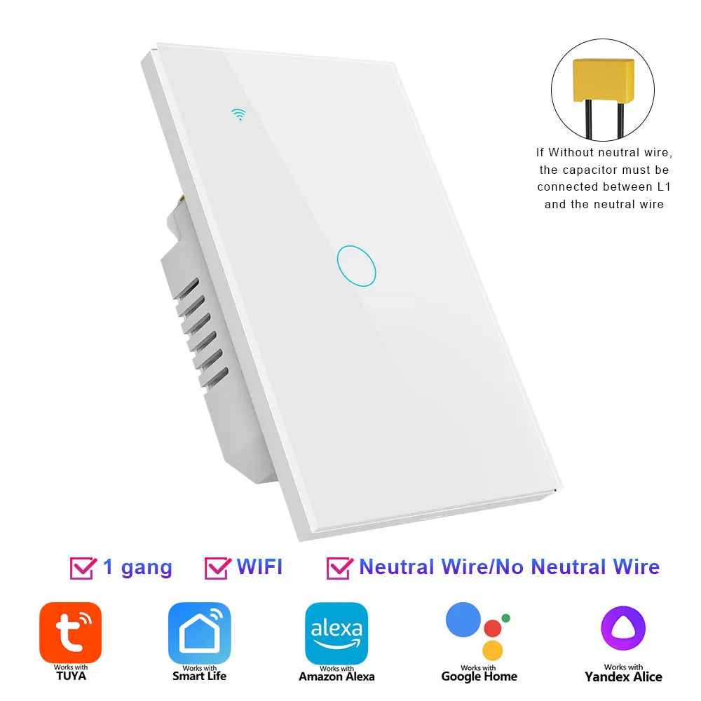 Smart Light Wall Touch Switch US Standard