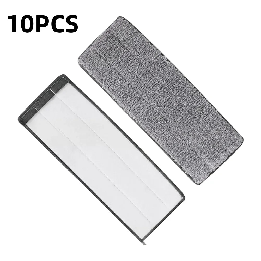 42cm Flat Mop – No Hand-Wash, Absorbent Wet & Dry Cleaning Mop"