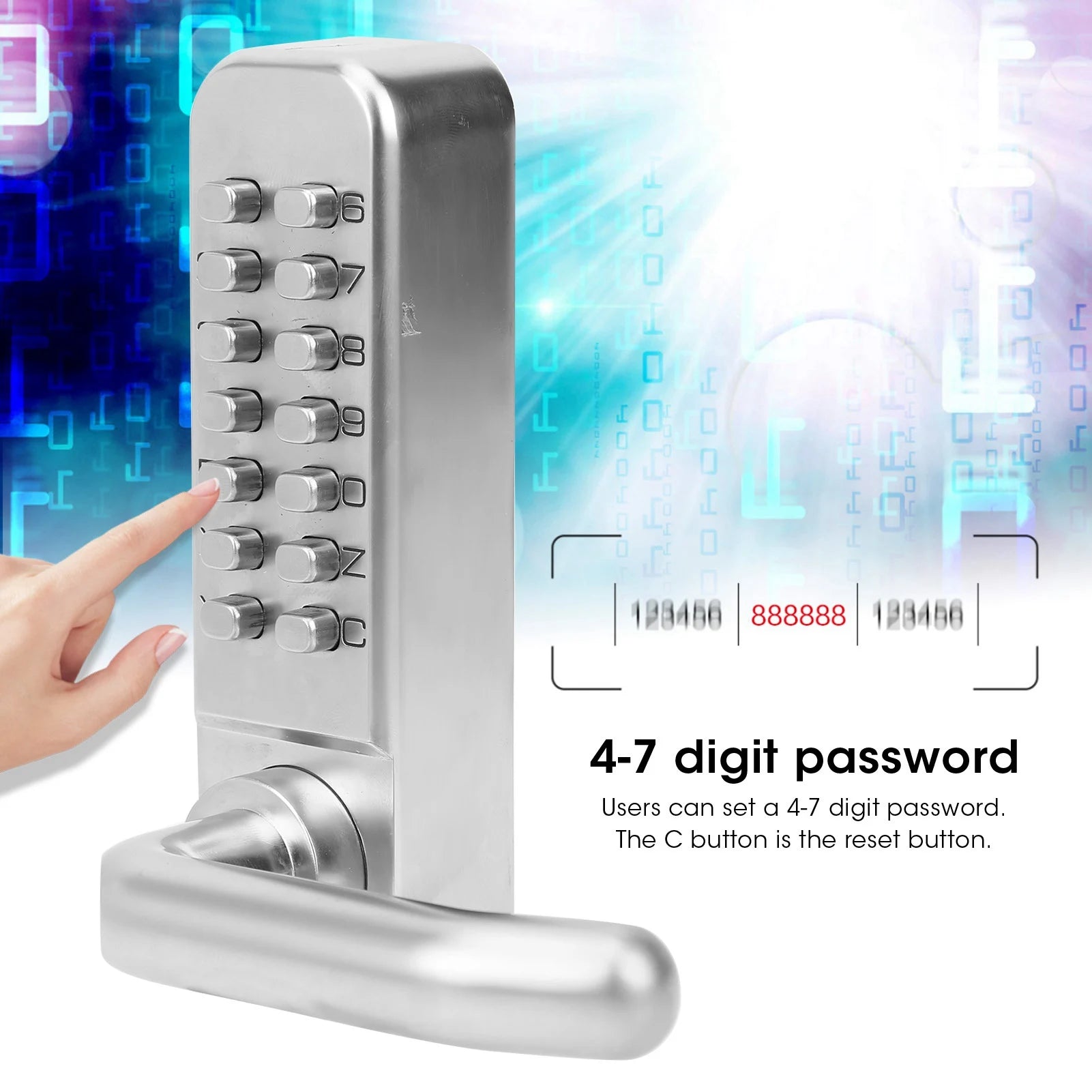 Mechanical Password Door Lock