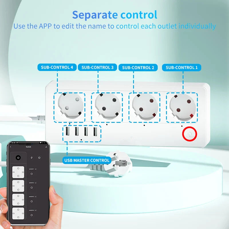 Smart Plug Power Strip