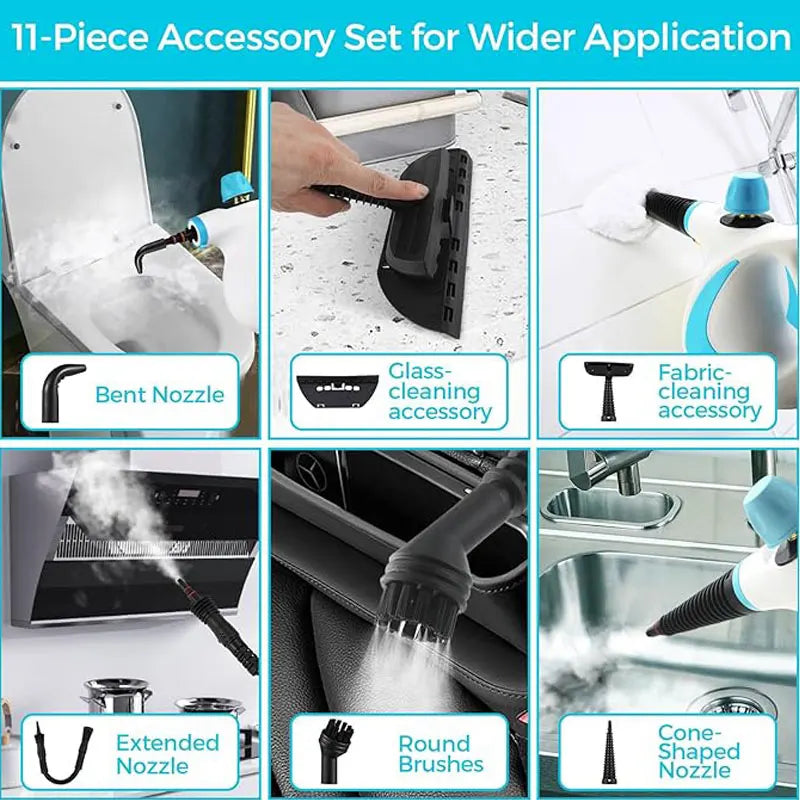 Handheld Steam Cleaner – Multi-Surface Cleaner for Sofa, Bathroom, Car & Kitchen