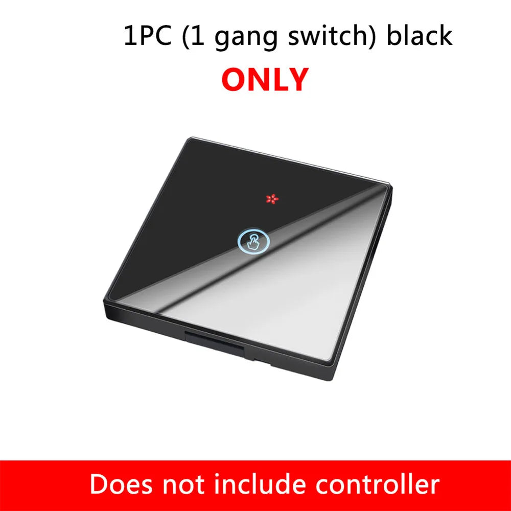 GERMA Smart Touch Light Switch with 433MHz Remote