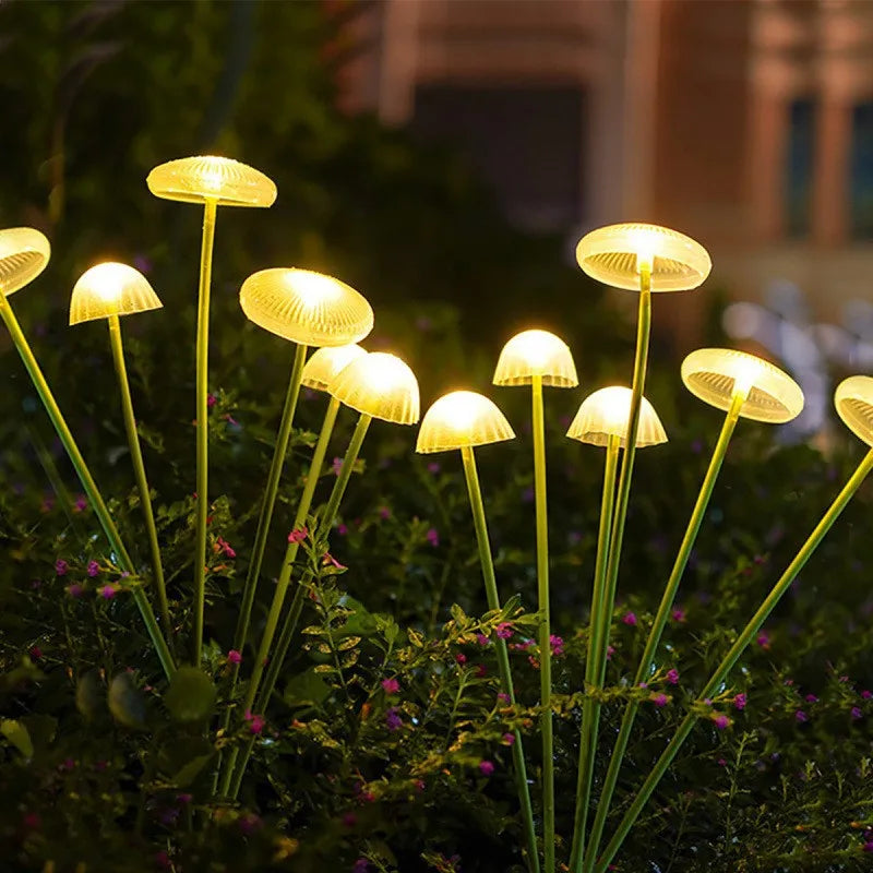 Solar Garden Lights Solar LED Lights Outdoor Waterproof with Mushroom for Outside Pathway Patio Yard Decor Gifts