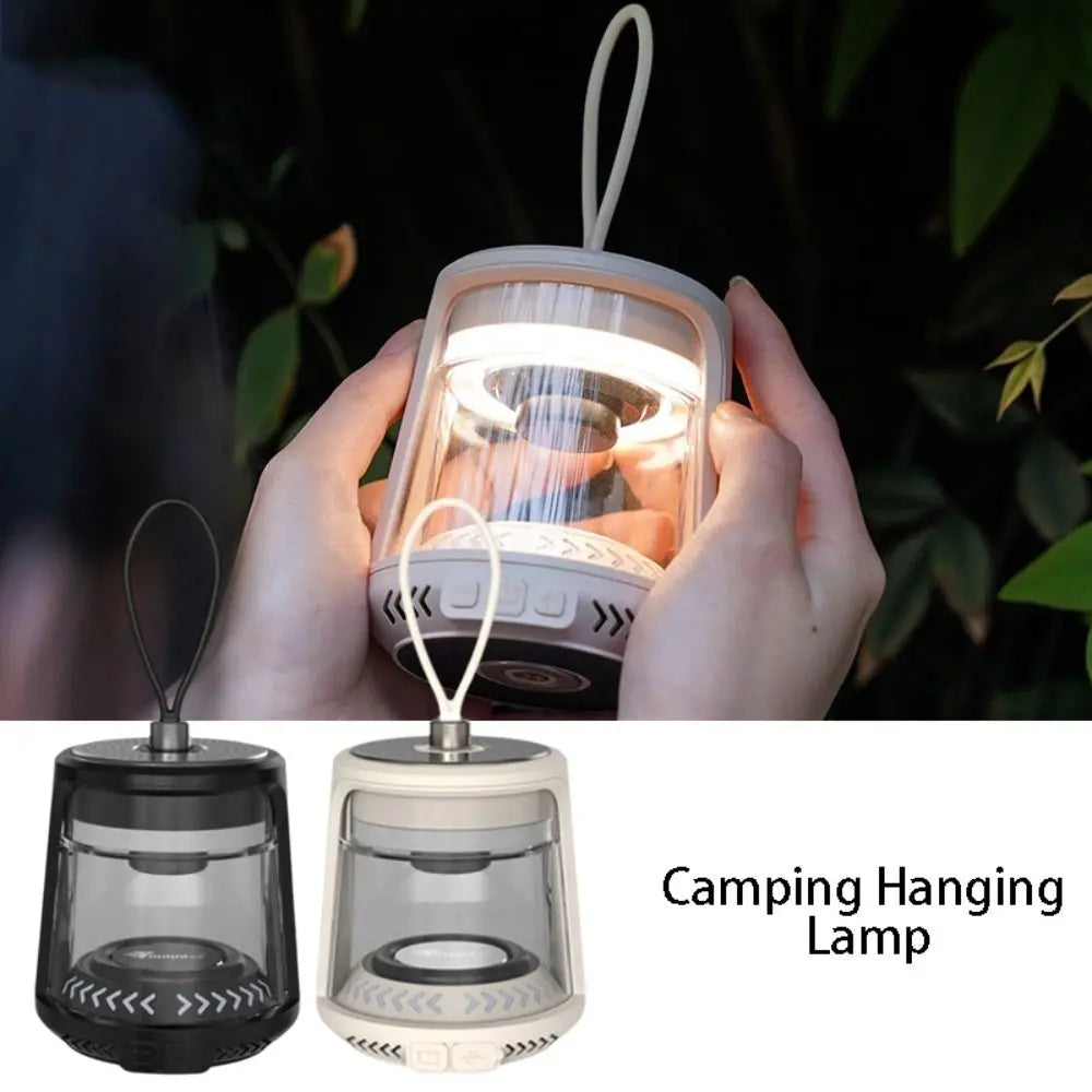 Warm Light Camping Lantern Long Battery Life Ultra-Long Battery Camping Hanging Lamp Rechargeable Ambient Light