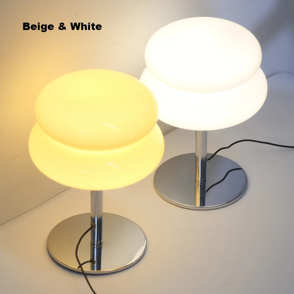 Modern Macaron LED Table Decor Lamp USB Dimming Desk Light Indoor Lighting Living Room Bedroom Bedside Decoration Bar Lamp