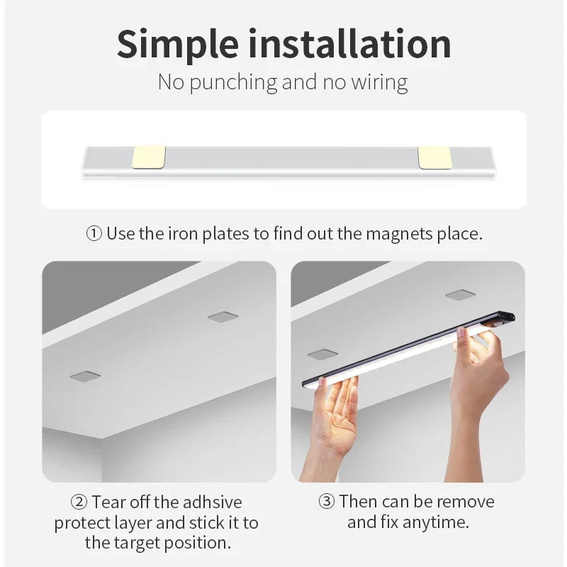 Wireless Motion Sensor LED Night Light