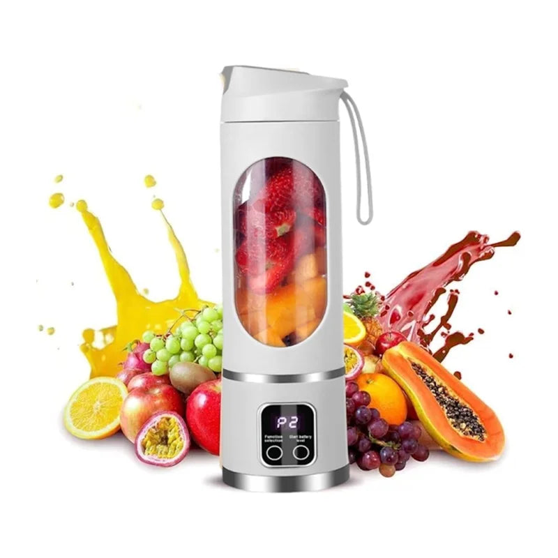 Portable Blender Juicer Stainless Steel Blade