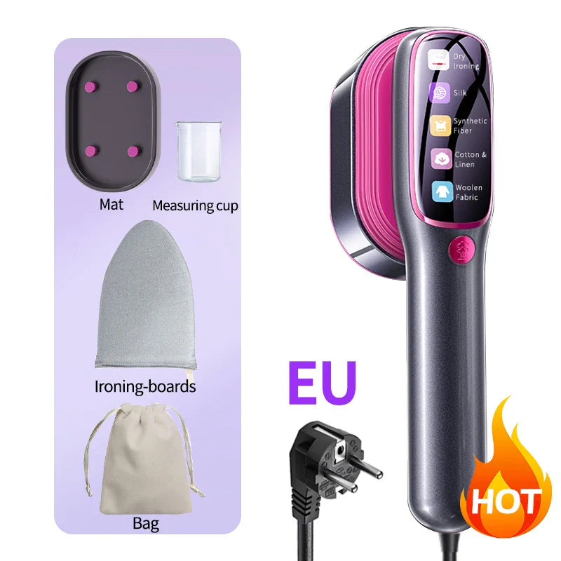"Professional Handheld Clothes Steamer – Fast Heating, Portable for Home & Travel"