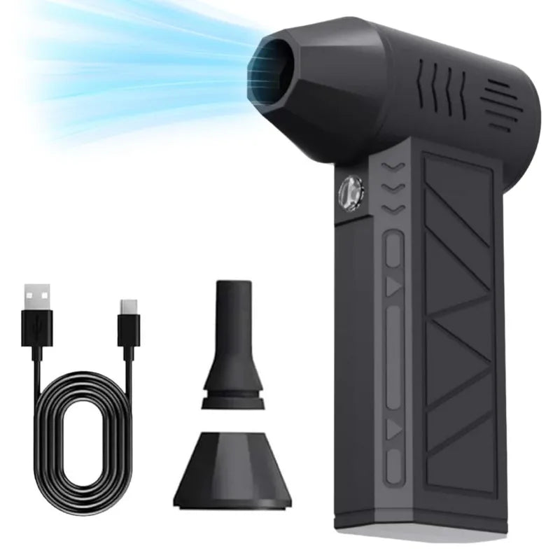 130,000RPM Turbo Jet Blower – Powerful Air Duster with Brushless Motor & Turbo Fan"
