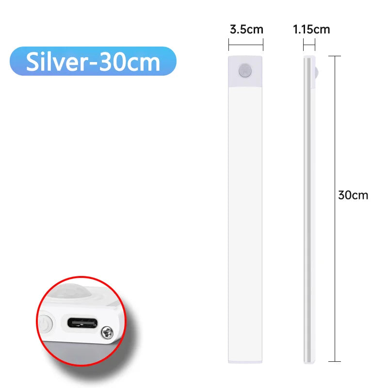 Rechargeable LED Motion Sensor Night Lamp