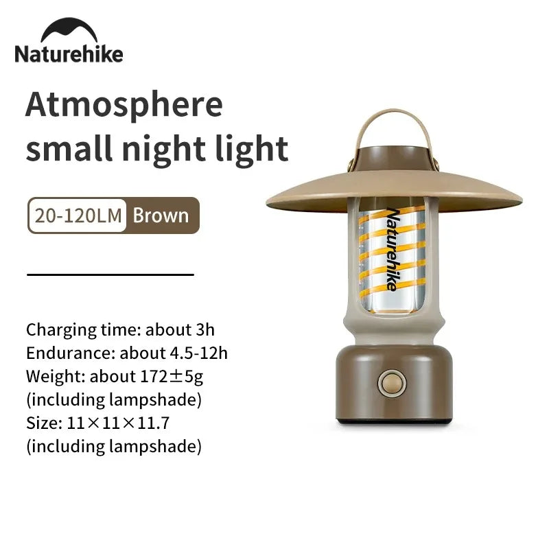 Naturehike Retro Lantern Atmosphere Light Camp Light Outdoor Camping Light Camping Horse Light Charging Tent Light Lighting